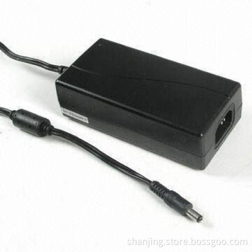 12V AC/DC/5A Power Adapter with High-reliability, Plastic Crust for European and US Markets